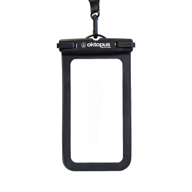 Oktopus Waterproof Pouch - Wasserdichte Handyhülle - Schwarz - XL