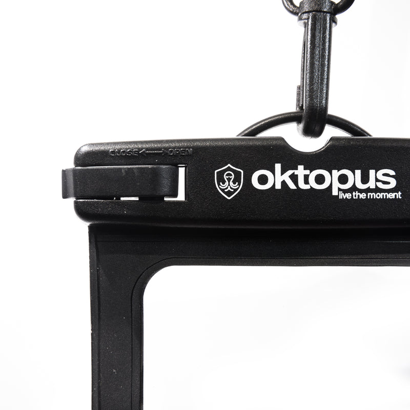 Oktopus Waterproof Pouch - Wasserdichte Handyhülle - Schwarz - XL