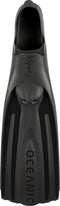 Viper 2 - Flippers - Zwemvliezen Full Foot - Volwassenen - Zwart