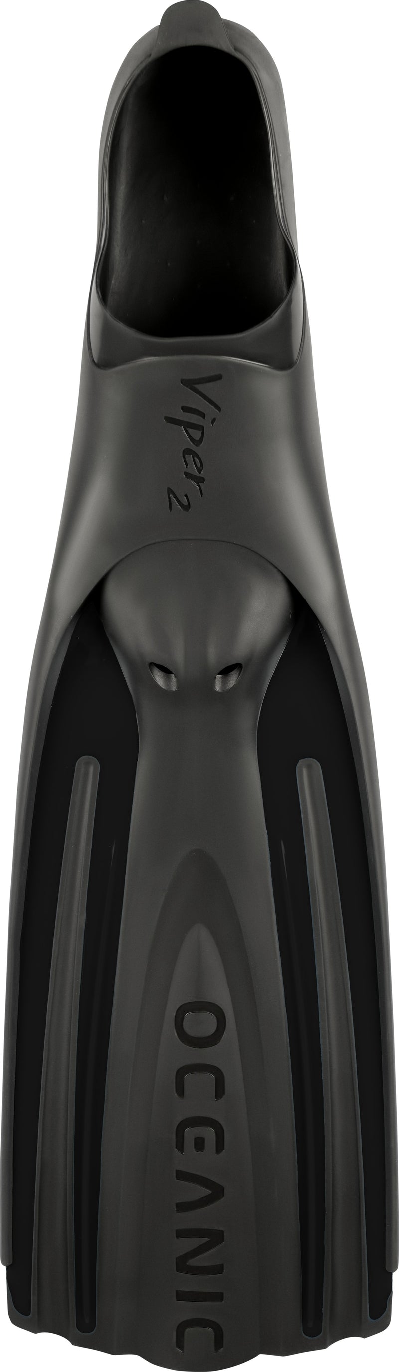 Viper 2 - Flippers - Zwemvliezen Full Foot - Volwassenen - Zwart