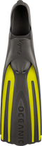 Viper 2 - Flippers - Zwemvliezen Full Foot - Volwassenen - Zwart/Geel