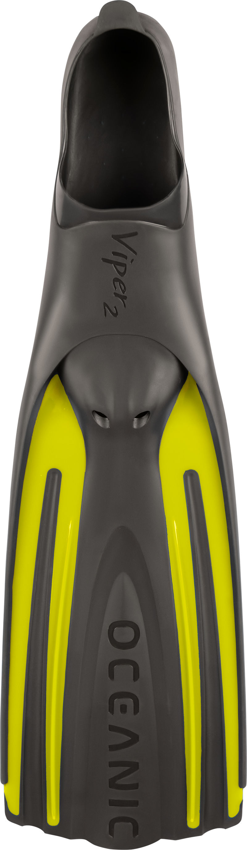 Viper 2 - Flippers - Zwemvliezen Full Foot - Volwassenen - Zwart/Geel