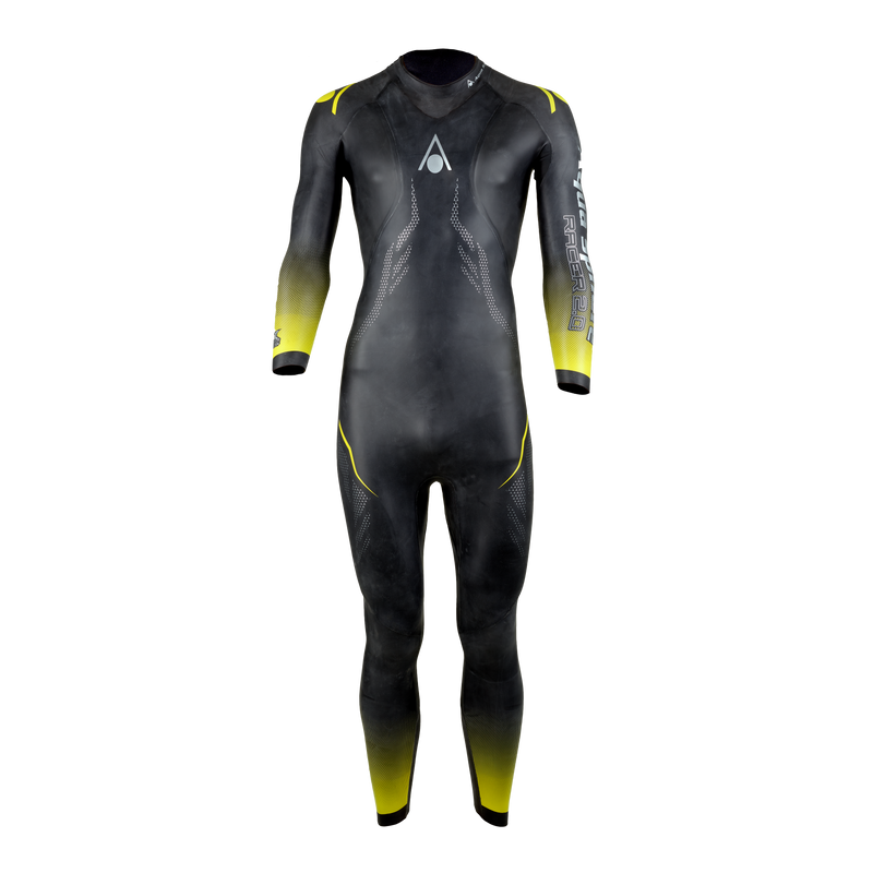 Racer 2.0 - Wetsuit - Heren - Zwart/Geel