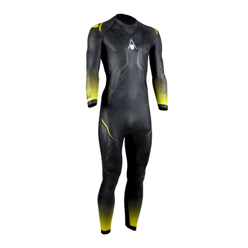 Racer 2.0 - Wetsuit - Heren - Zwart/Geel