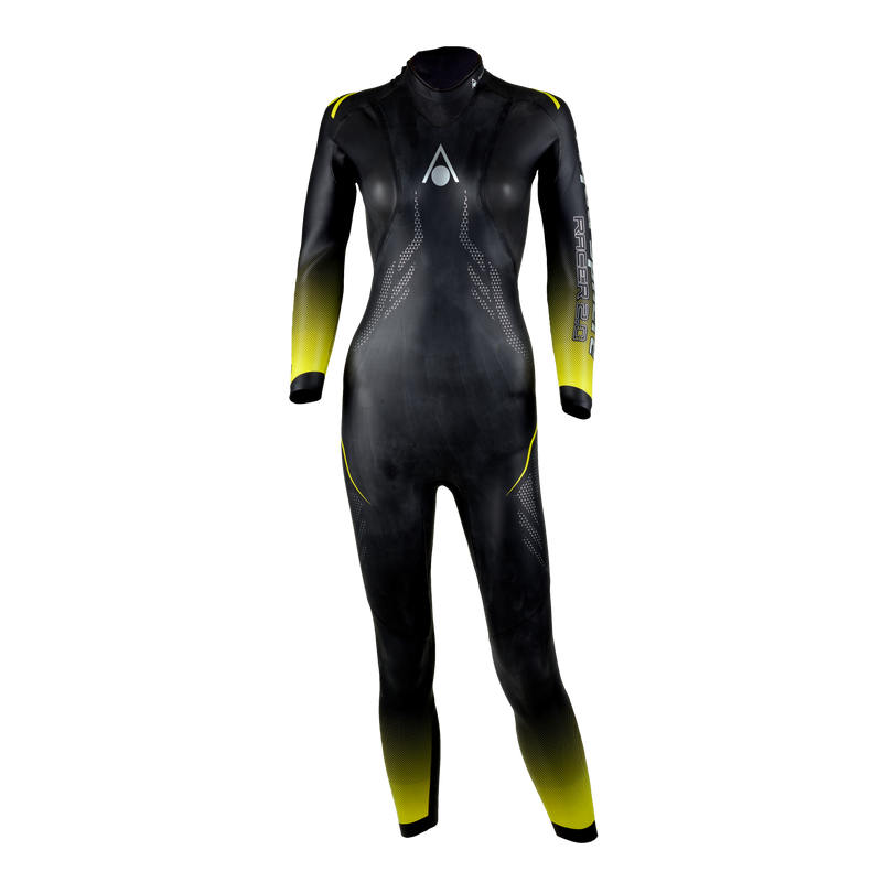 Racer 2.0 - Wetsuit - Dames - Zwart/Geel