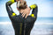 Racer 2.0 - Wetsuit - Dames - Zwart/Geel