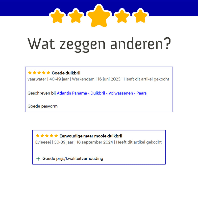 Panama - Duikbril - Snorkelmasker - Volwassenen - Wit