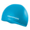 Silicone Cap - Badmuts - Volwassenen - Blauw/Wit