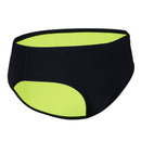 Essential Slip - Short de bain - Homme - Noir/Jaune