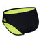 Essential Slip - Short de bain - Homme - Noir/Jaune