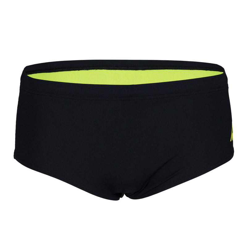 Essential Brief – Badehose – Herren – Schwarz/Gelb
