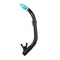 Samana Pro Combo - Snorkelset - Snorkel & Duikbril  - Versterkt Glas - Dry Top - Luxe Bewaartas - Volwassenen - Zwart/Turquoise