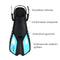 Snapper - Zwemvliezen - Flippers - Volwassenen - Zwart/Turquoise