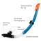 Andros Set - Snorkelset - Duikbril - Snorkel - Volwassenen - Blauw/Zwart