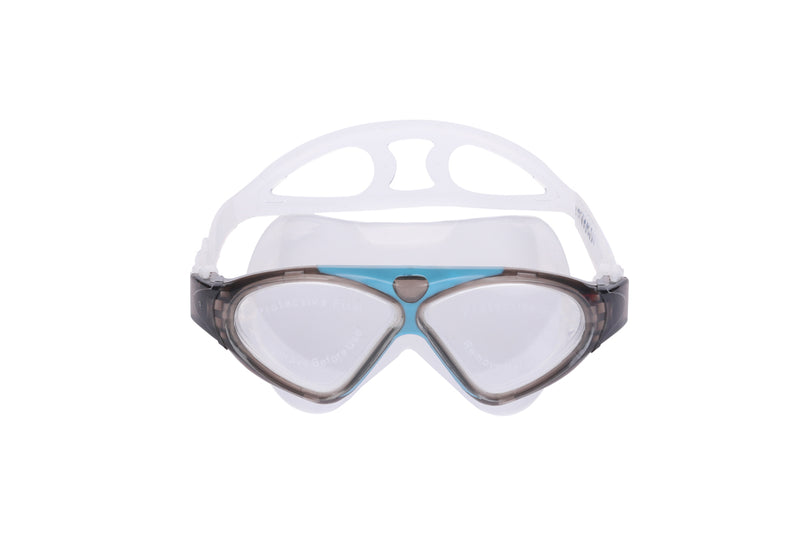 Tetra - Zwembril - Volwassenen - Clear Lens - Grijs/Blauw