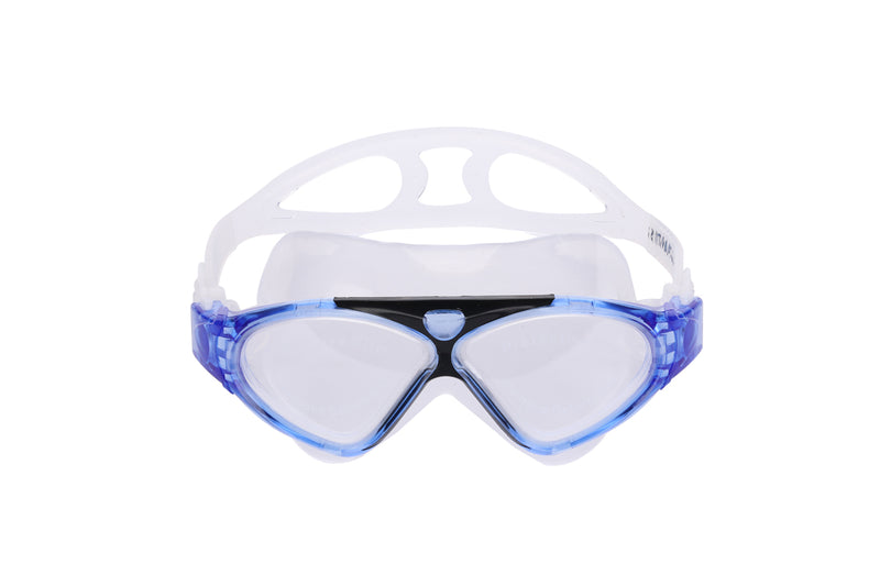 Tetra - Schwimmbrille - Erwachsene - Klare Linse - Blau/Schwarz