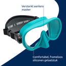 Shadow - Zwembril - Duikbril - Volwassenen - Turquoise