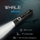 Whale - Tauchlampe - LED 1000 Lumen - Schwarz