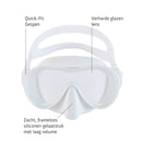 Panama - Duikbril - Snorkelmasker - Volwassenen - Wit