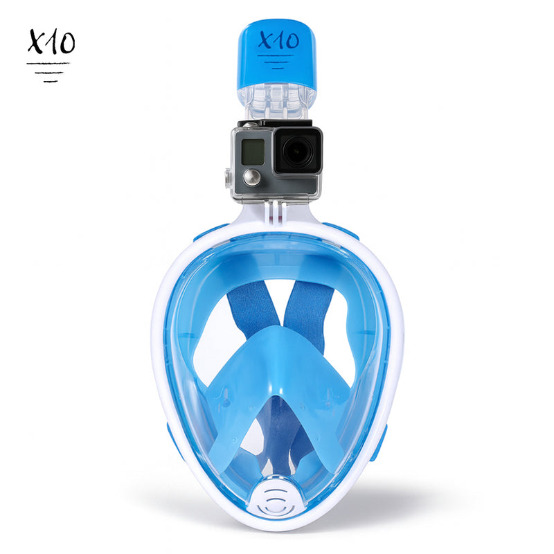 X10 - Snorkelmasker - Kinderen - Blauw