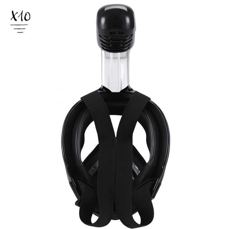 X10 - Snorkelmasker - Volwassenen - Zwart