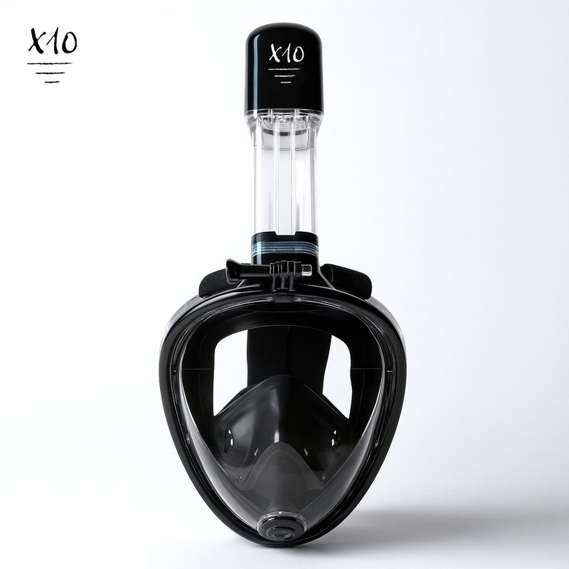 X10 - Snorkelmasker - Volwassenen - Zwart