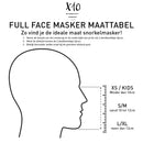 X10 - Snorkelmasker - Volwassenen - Blauw