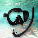 Bali Combo - Snorkelset - Duikbril - Snorkel - Volwassenen - Zwart