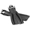 Viper 2 - Flippers - Zwemvliezen Open Heel - Volwassenen - Zwart