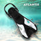 Dolphin - Zwemvliezen - Flippers - Verstelbare Hielstrap - Voor Zwemmen & Snorkelen - Volwassenen - Zwart/Wit