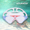Tetra - Zwembril - Volwassenen - Clear Lens - Blauw/Rood