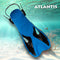 Dolphin - Zwemvliezen - Flippers - Verstelbare Hielstrap - Voor Zwemmen & Snorkelen - Volwassenen - Ocean/Zwart