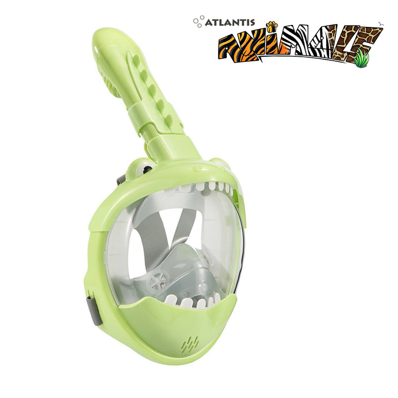 Atlantis Crocodile - Schnorchelmaske - Kinder - Grün