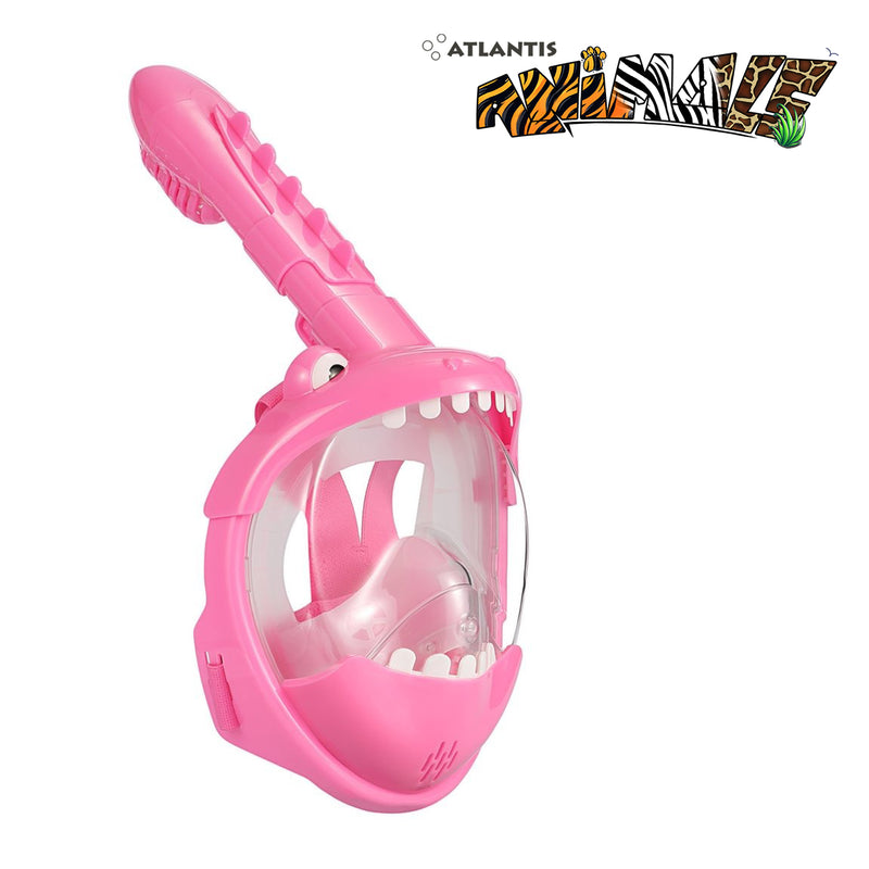 Atlantis Crocodile - Masque de plongée - Enfants - Rose