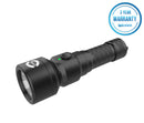 Blue Marlin - Duiklamp - Zaklamp voor onderwater - LED 465nm - Zwart