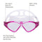 Tetra - Zwembril - Volwassenen - Clear Lens - Paars/Wit