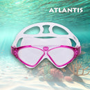 Tetra - Zwembril - Volwassenen - Clear Lens - Paars/Wit