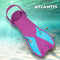 Dolphin - Zwemvliezen - Flippers - Verstelbare Hielstrap - Voor Zwemmen & Snorkelen - Kinderen - Paars/Blauw