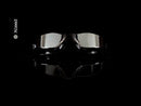 Xceed - Zwembril - Volwassenen - Silver Titanium Mirrored Lens - Wit/Zwart