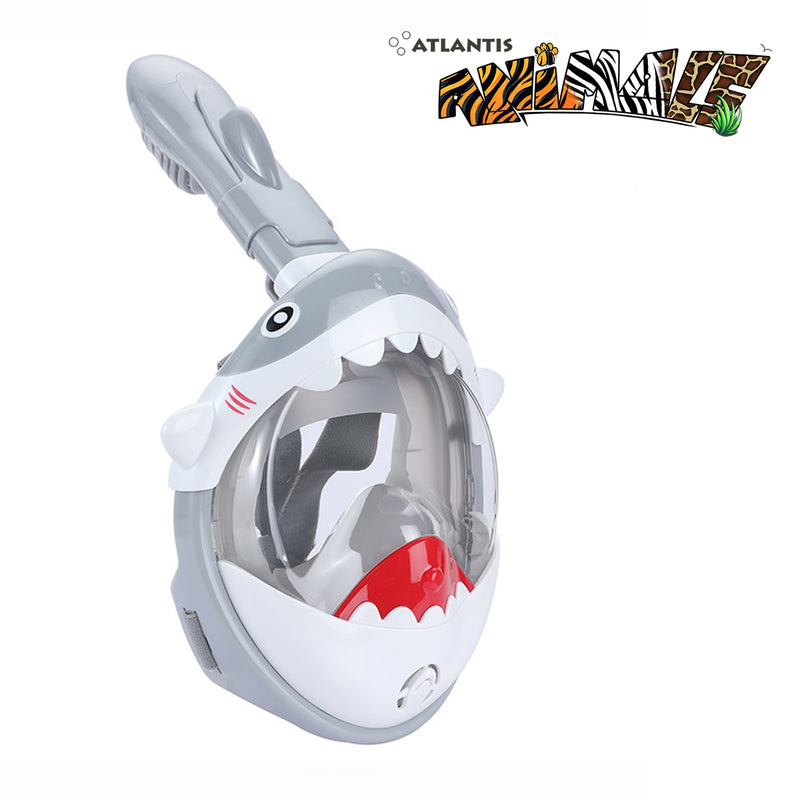 Atlantis Shark - Schnorchelmaske - Kinder - Grau
