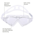 Tetra Junior - Lunettes de natation - Enfants - Verres transparents - Transparent