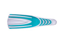 Viper 2 - Flippers - Zwemvliezen Full Foot - Volwassenen - Wit/Turquoise