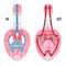 X10 - Snorkelmasker - Volwassenen - Roze