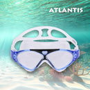 Tetra - Schwimmbrille - Erwachsene - Klare Linse - Blau/Schwarz
