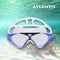 Tetra - Schwimmbrille - Erwachsene - Klare Linse - Blau/Schwarz