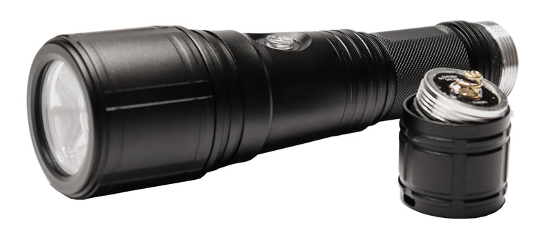Shark - Tauchlampe - LED 2500 Lumen - Schwarz