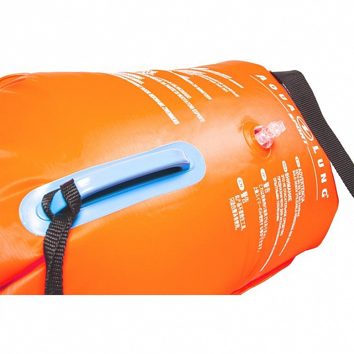 Sac étanche tractable - Bouée de natation - Orange