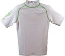 Rashguard - Homme - Blanc/Vert