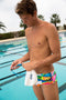 Zuglo – Badehose – Slip – Herren – Mehrfarbig