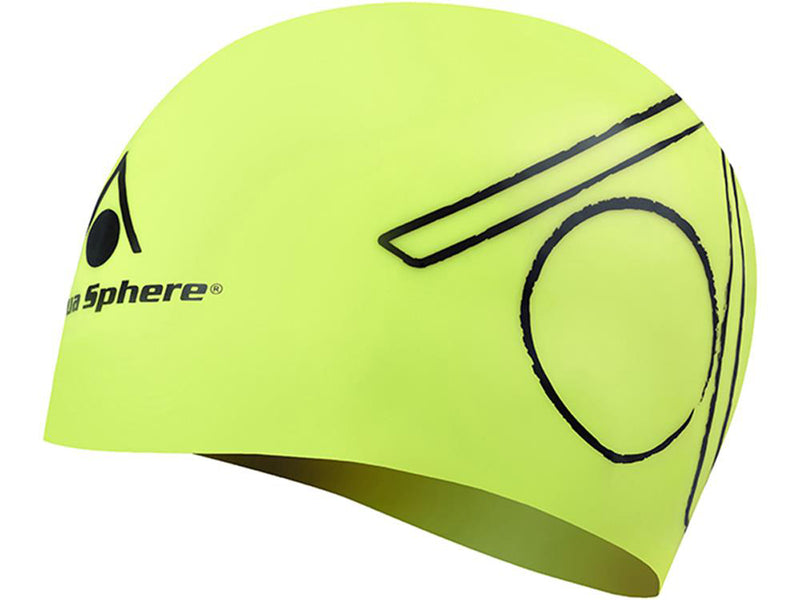 Tri Cap - Bonnet de bain - Adultes - Jaune